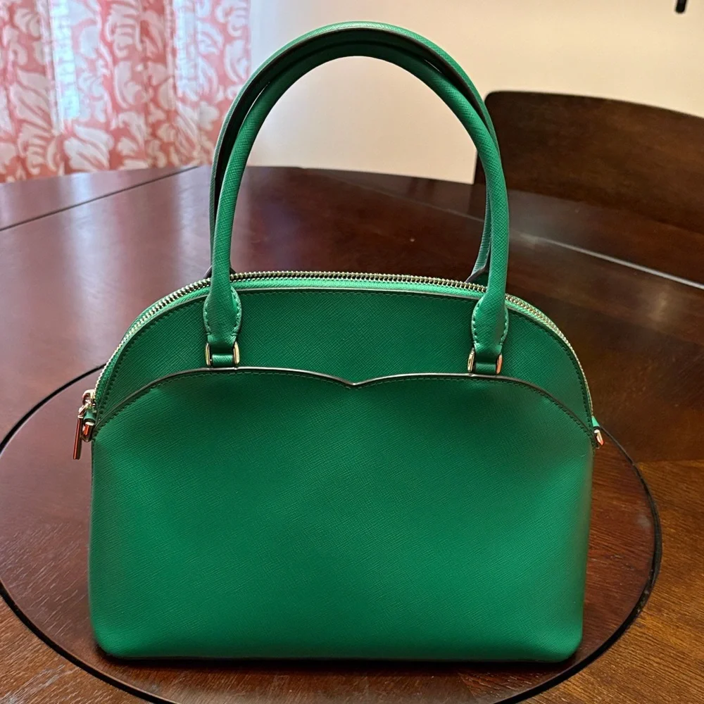 Kate Spade Emerald Green Satchel - Picture 4 of 6